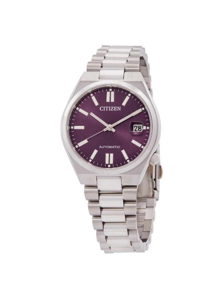 Nwt Citizen Tsuyosa Automatic Purple Dial Watch